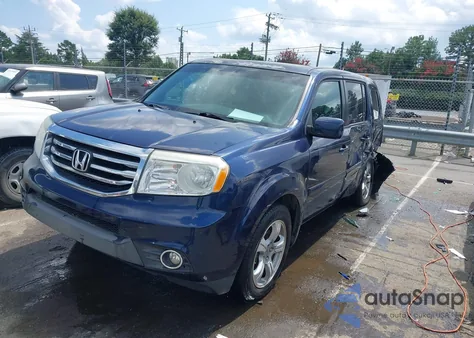 2014 Honda Pilot Ex-L из США, поврежденный, VIN 5FNYF4H78EB021617